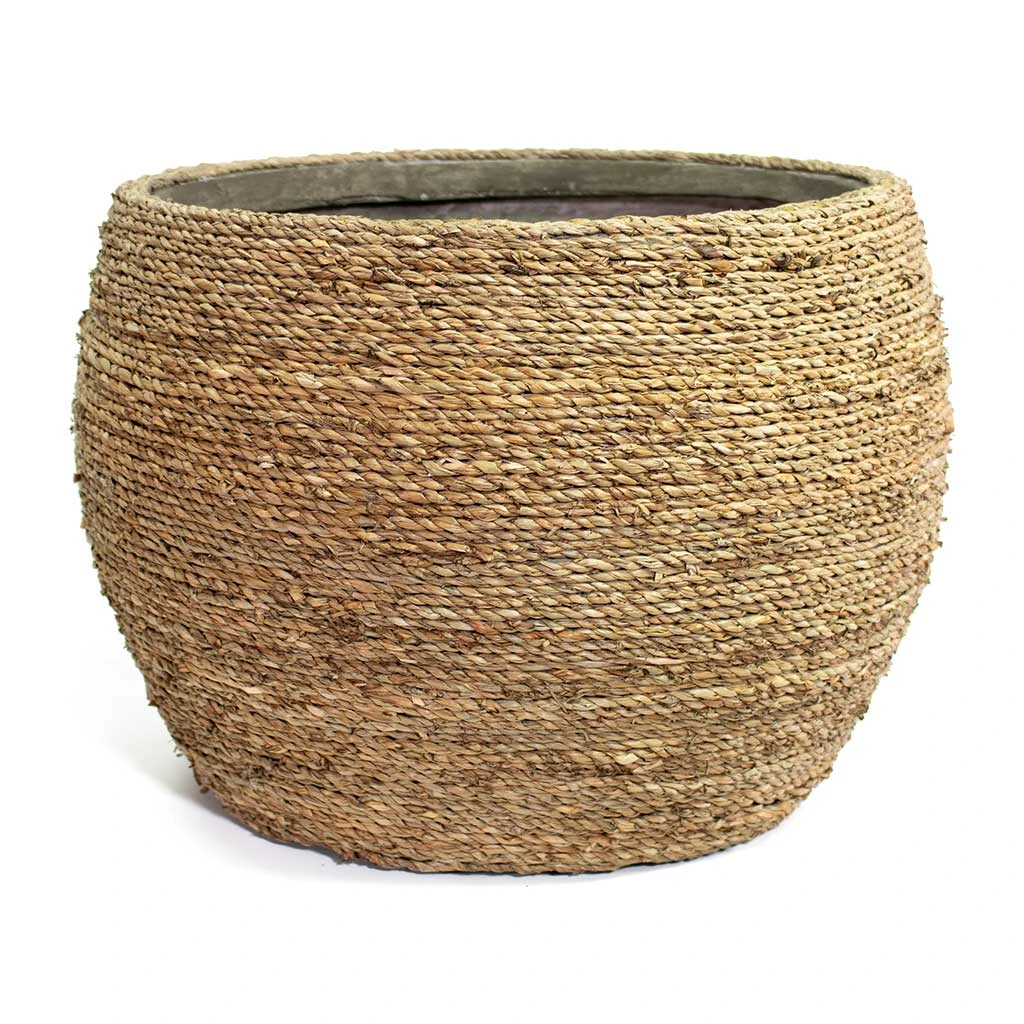 Abby Plant Pot - Straw Grass 5 Abby Plant Pot - Straw Grass - Image 3