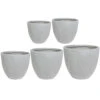 Ace Planters - Set Of 5 - Grey -Greencore Store Ace Planters Set of 5 Grey