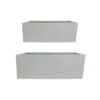 Amfa Trough Planters - Set Of 2 - Grey -Greencore Store Amfa Trough Planters Set of 2 Grey