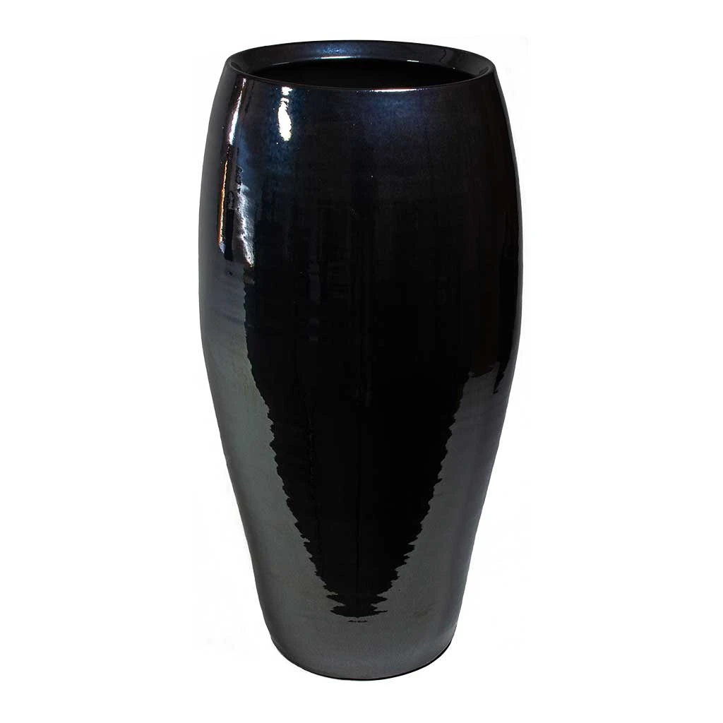 Amora Plant Vase - Anthracite Mirror 3 Amora Plant Vase - Anthracite Mirror