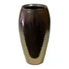 Amora Plant Vase - Black Gold -Greencore Store Amora Plant Vase Black Gold 18x35cm