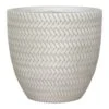 Angle Couple Plant Pot - White -Greencore Store Angle Couple Plant Pot White