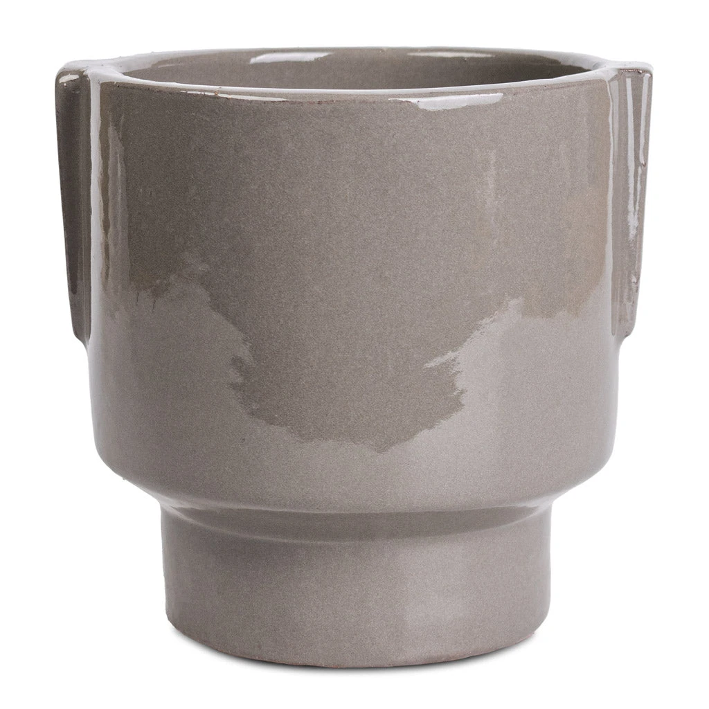 Aries Handles Plant Pot - Charcoal 3 Aries Handles Plant Pot - Charcoal