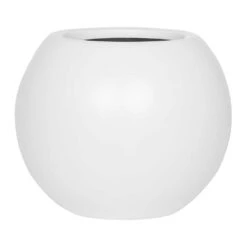 Beth Essentials Ball Plant Pot - Matt White -Greencore Store Beth Ball Plant Pot Matt White Medium