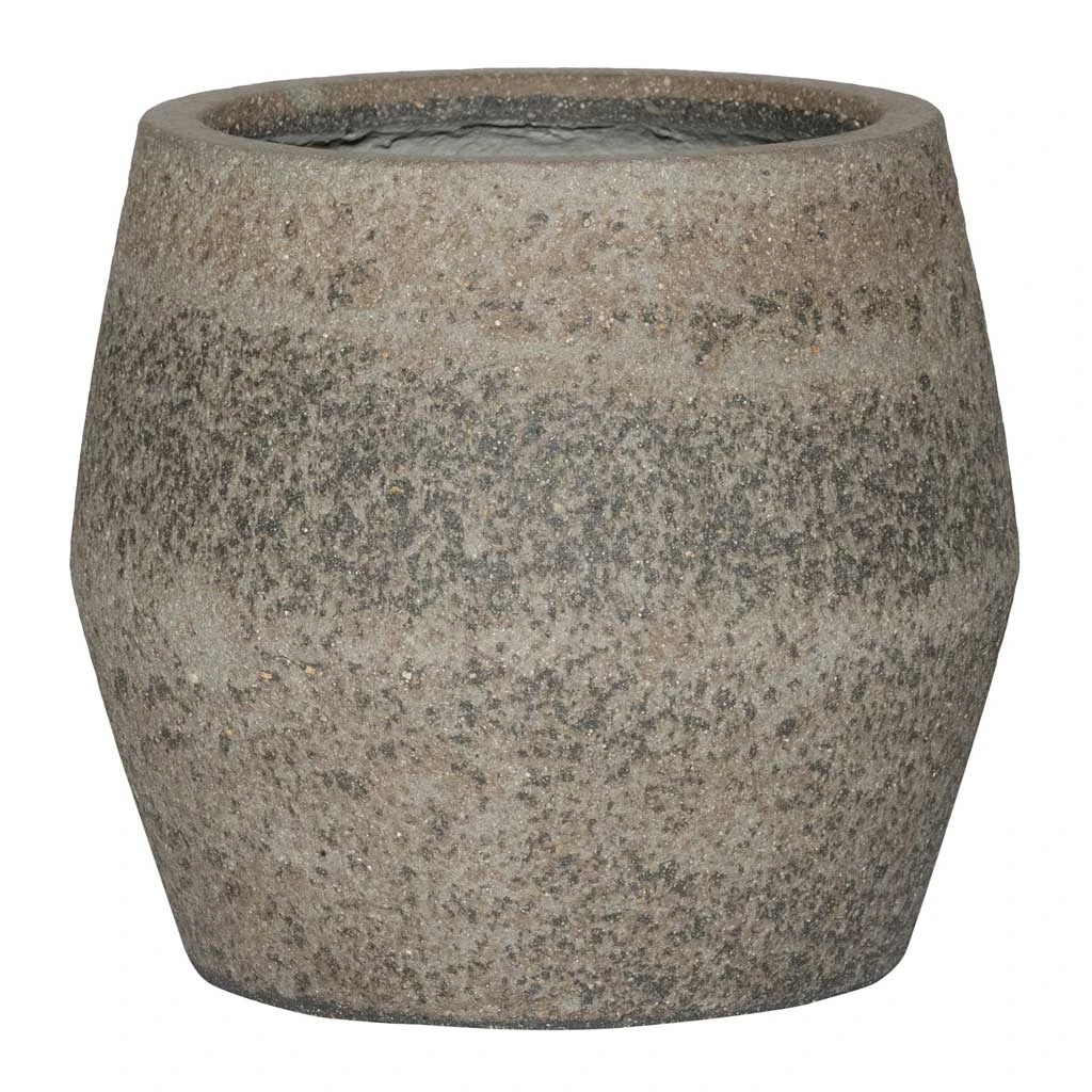 Harley Cement & Stone Plant Pot - Granite Grey 3 Harley Cement & Stone Plant Pot - Granite Grey