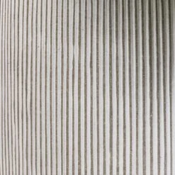 Harith Plant Pot - Ridged White Stripe 14 Harith Plant Pot - Ridged White Stripe -Greencore Store Cement Stone Plant Pot Granite Grey