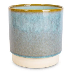 Copenhagen Plant Pot - Aqua -Greencore Store Copenhagen Plant Pot Aqua 15.5x16cm