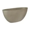 Dorant Refined Oval Plant Bowl - Clouded Grey 1 Dorant Refined Oval Plant Bowl - Clouded Grey -Greencore Store Dorant Refined Oval Plant Bowl Clouded Grey 43x17.5x16cm