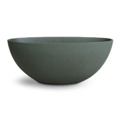 Dorant Refined Oval Plant Bowl - Pine Green -Greencore Store Dorant Refined Oval Plant Bowl Pine Green 32x13.5x12.5cm