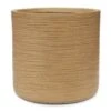 Dune Cylinder Planter - Almond