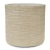 Dune Cylinder Planter - Oat -Greencore Store Dune Cylinder Planter Oat 38x37cm