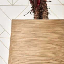 Dune Partner Planter - Almond 28 Dune Partner Planter - Almond -Greencore Store Dune Partner Planter Almond Close Up 1