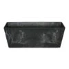 Ella Artstone Balcony Trough Planter - Black 2 Ella Artstone Balcony Trough Planter - Black -Greencore Store Ella Artstone Balcony Planter Black 55x17x17cm