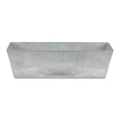 Ella Artstone Balcony Trough Planter - Grey 10 Ella Artstone Balcony Trough Planter - Grey -Greencore Store Ella Artstone Balcony Planter Grey 55 x17x17cm