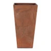 Ella Artstone Tall Planter - Oak -Greencore Store Ella Artstone Tall Planter Oak 40x40x90cm