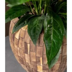 Facets Couple Planter - Jenga -Greencore Store Facets Couple Planter Jenga Lifestyle Close
