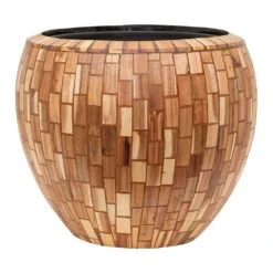 Facets Couple Planter - Jenga -Greencore Store Facets XL Couple Planter Jenga 50cm