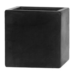 Fleur Natural Planter - Black -Greencore Store Fleur Natural Planter Black 20x20x20cm