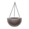 Gradient Hanging Plant Bowl - Matt Coffee -Greencore Store Gradient Hanging Plant Bowl Matt Coffee 33x21cm