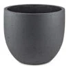 Grigio New Egg Pot Planter - Anthracite Concrete -Greencore Store Grigio New Egg Pot Planter Anthracite Concrete 36x31cm