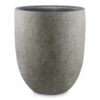 Grigio Tall Egg Pot Planter - Natural Concrete -Greencore Store Grigio Tall Egg Pot Planter Natural Concrete 30x35cm