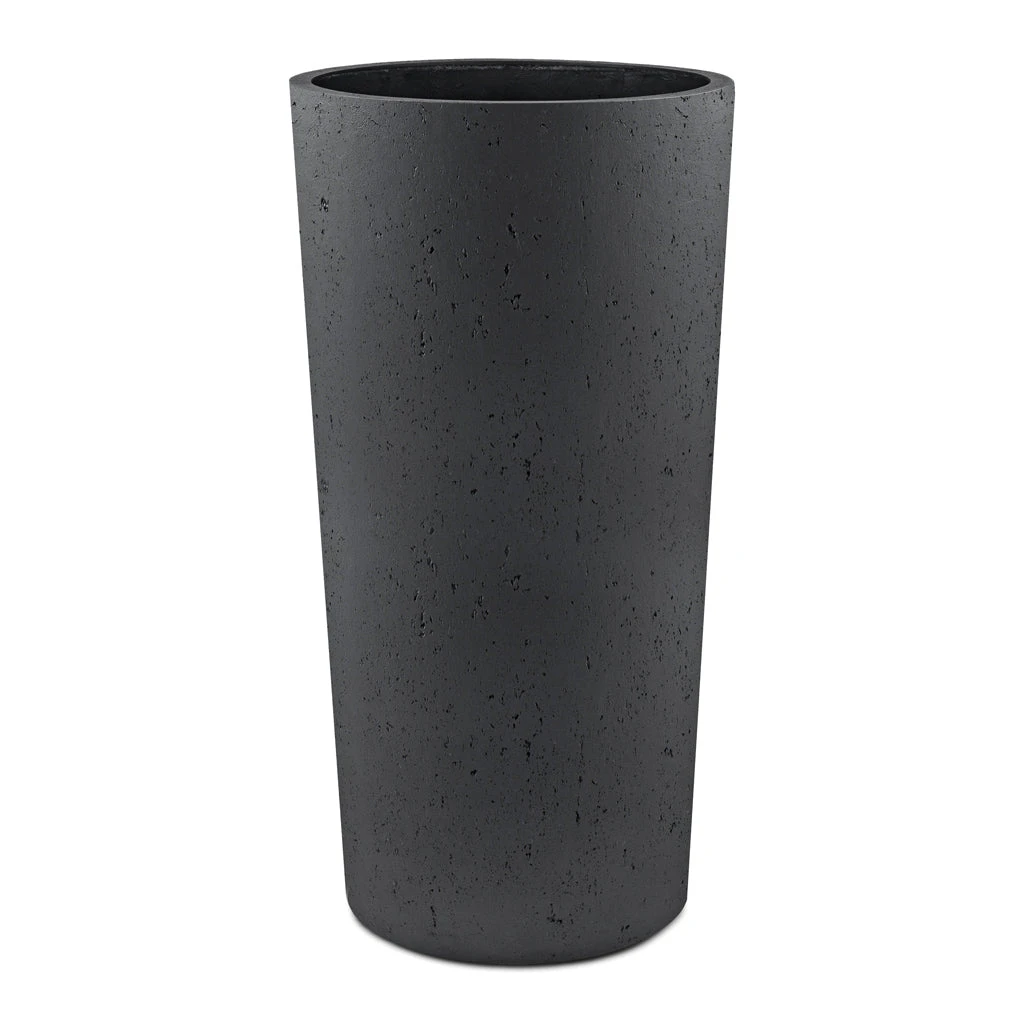 Grigio Tall Vase Planter - Anthracite Concrete 3 Grigio Tall Vase Planter - Anthracite Concrete