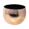 Hammered Bowl - Copper With Black -Greencore Store Hammered Bowl Copper Black30cm