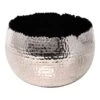 Hammered Bowl - Nickel With Black 1 Hammered Bowl - Nickel With Black -Greencore Store Hammered Bowl Nickel Black