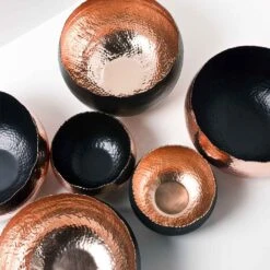 Hammered Bowl - Copper With Black -Greencore Store Hammered Bowls Copper Black LS1 6f959f31 e15a 40d9 96e1 fec1c350cd7e