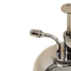 Haws Smethwick Spritzer In Nickel 8 Haws Smethwick Spritzer In Nickel -Greencore Store Haws Smethwick Spritzer in Nickel Close Up