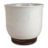 Jayla Plant Pot - White -Greencore Store Jayla Plant Pot White 19x17cm