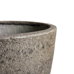 Jesslyn Cement & Stone Plant Pot - Granite Grey -Greencore Store Jesslyn Cement Stone Plant Pot Granite Grey 33x29cm 1