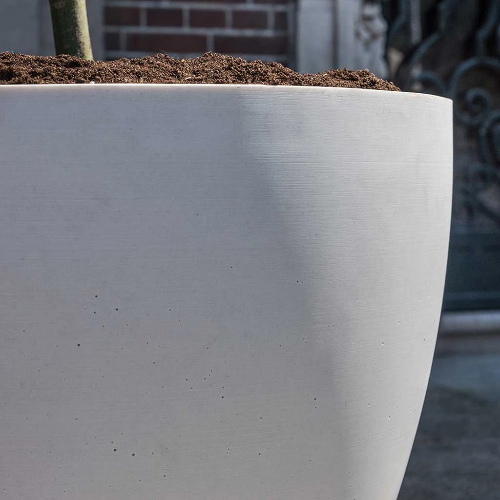 Jesslyn Refined Planter - Natural White 6 Jesslyn Refined Planter - Natural White - Image 4