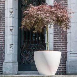 Jesslyn Refined Planter - Natural White 20 Jesslyn Refined Planter - Natural White -Greencore Store Jesslyn Refined Planter Natural White Tree Planters