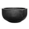 Jumbo City Bowl Natural Planter - Black -Greencore Store Jumbo City Bowl Natural Planter Black 92x50cm