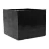 Jumbo Cube Natural Planter - Black -Greencore Store Jumbo Cube Natural Planter Black 70x70x62cm