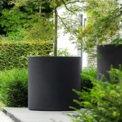 Jumbo Max Natural Planter - Black 15 Jumbo Max Natural Planter - Black -Greencore Store Jumbo Max Natural Planter Black Profile