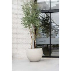 Jumbo Orb Planter - Stone Washed -Greencore Store Jumbo Orb Planter Stone Washed Garden Tree