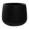 Kevan Natural Planter - Black -Greencore Store Kevan Natural Planter Black 25x21cm