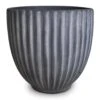 Lagos Plant Pot - Anthracite -Greencore Store Lagos Plant Pot Anthracite 20x20cm 1