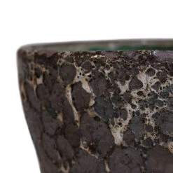 Lava Couple Straight Relic Planter - Black -Greencore Store Lava Couple Straight Relic Planter Black 1