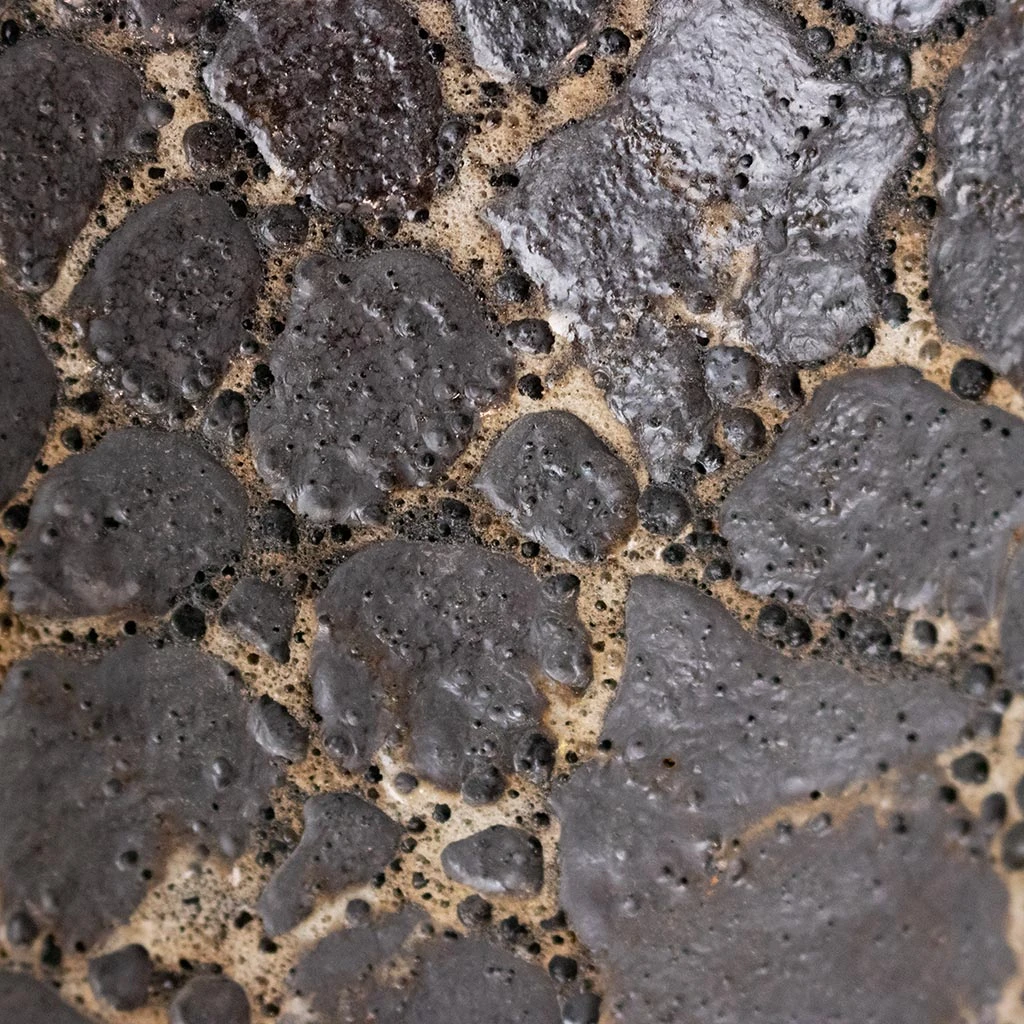 Lava Bowl Relic Planter - Black 6 Lava Bowl Relic Planter - Black - Image 4