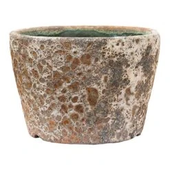 Lava Couple Straight Relic Planter - Rust