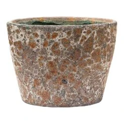 Lava Couple Straight Relic Planter - Rust -Greencore Store Lava Couple Straight Relic Planter Rust Small