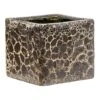 Lava Cube Relic Planter - Black -Greencore Store Lava Cube Relic Planter Black Medium