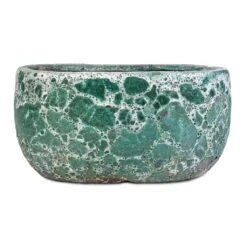 Lava Oval Relic Plant Bowl - Jade -Greencore Store Lava Oval Relic Plant Bowl Jade 38x24x19cm 996da4a8 f895 42b4 98be 894c029c8285