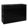 Line-Up Rectangle Planter - Matt Black 2 Line-Up Rectangle Planter - Matt Black -Greencore Store Line Up Rectangle Planter Matt Black 110x38x75cm