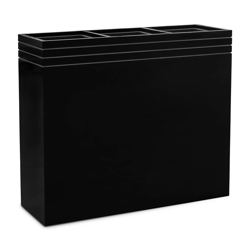 Line-Up Rectangle Planter - Matt Black 7 Line-Up Rectangle Planter - Matt Black - Image 5