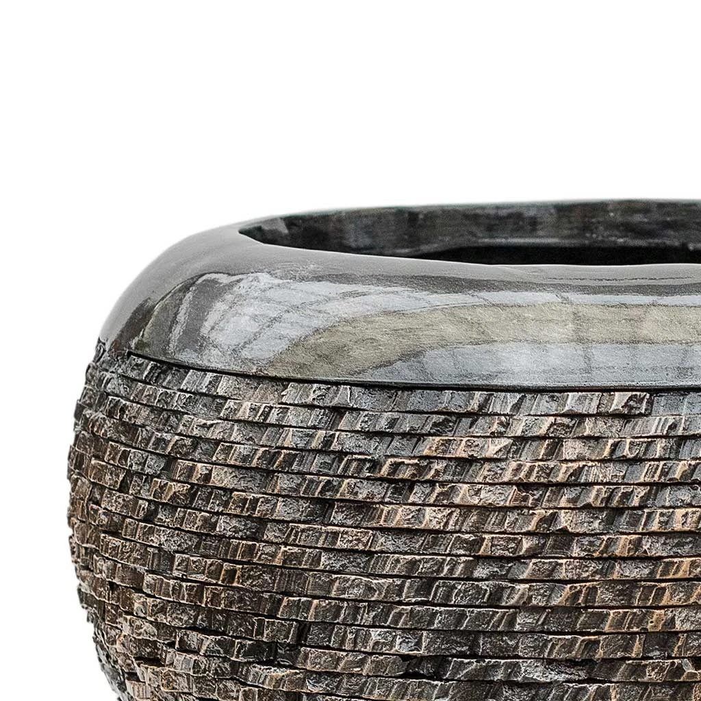 Luxe Lite Layer Globe Planter - Bronze 8 Luxe Lite Layer Globe Planter - Bronze - Image 6