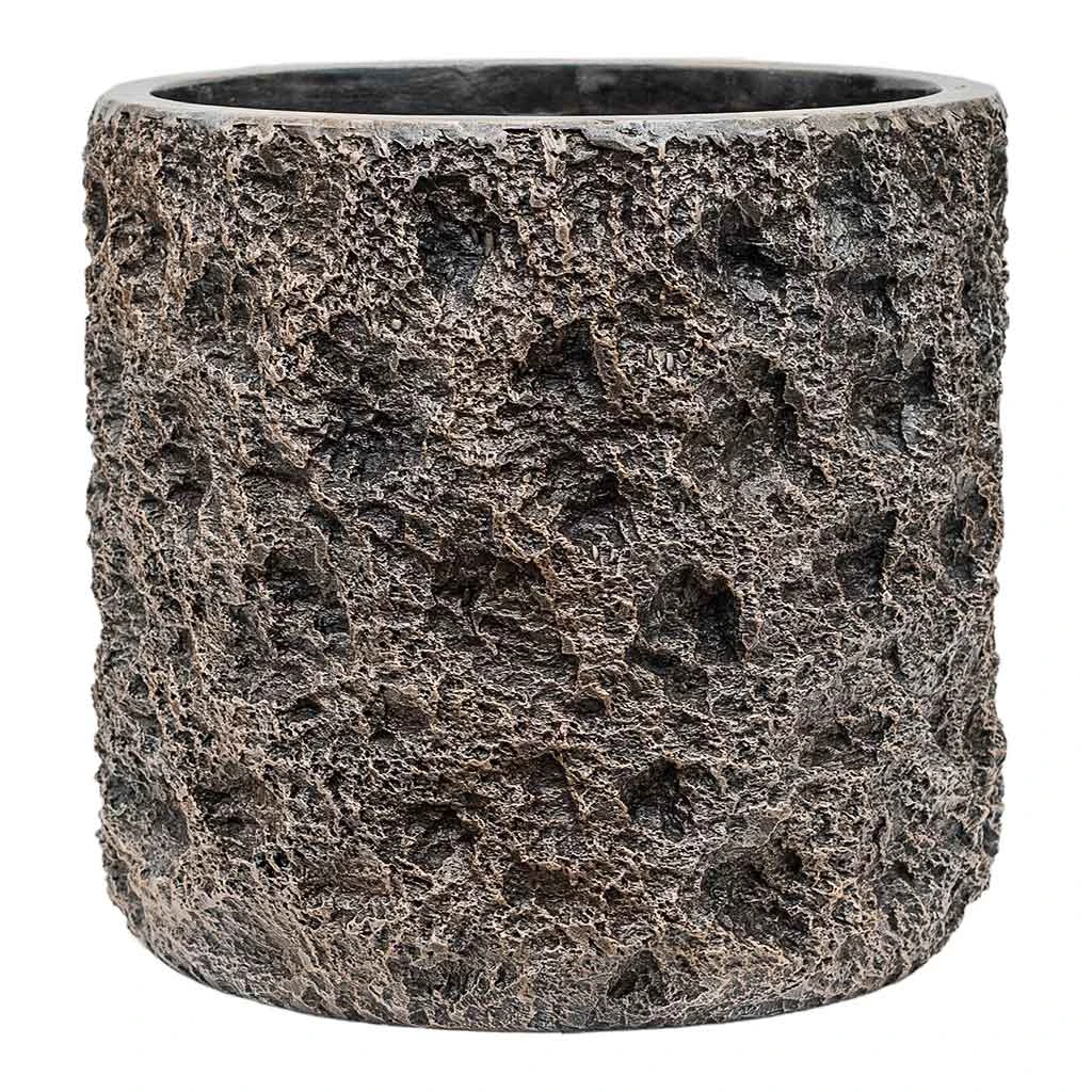 Luxe Lite Moon Cylinder Planter - Bronze 3 Luxe Lite Moon Cylinder Planter - Bronze